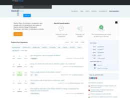 Stellar Stack Exchang